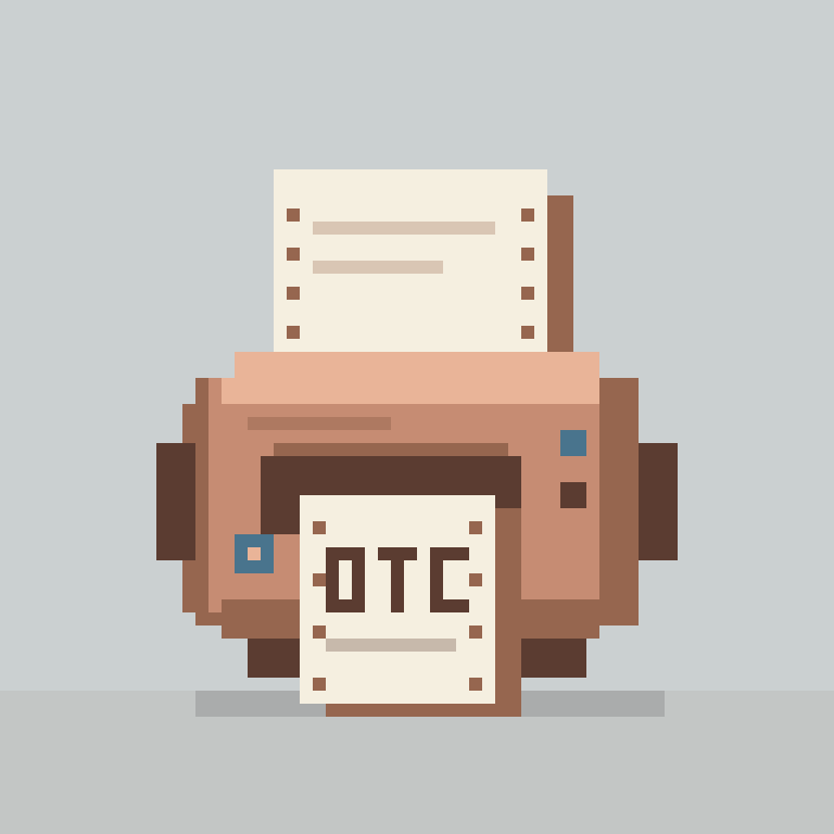 Printer collectible
