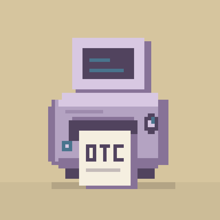 Printer 4899, Lilac case on an Oat backdrop